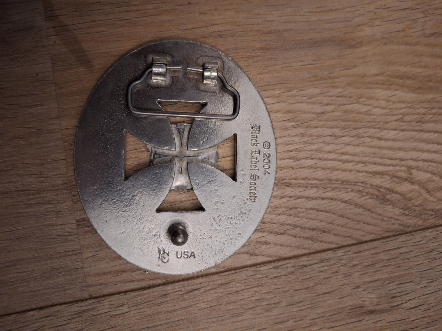 Black Label Society BLS belt buckle