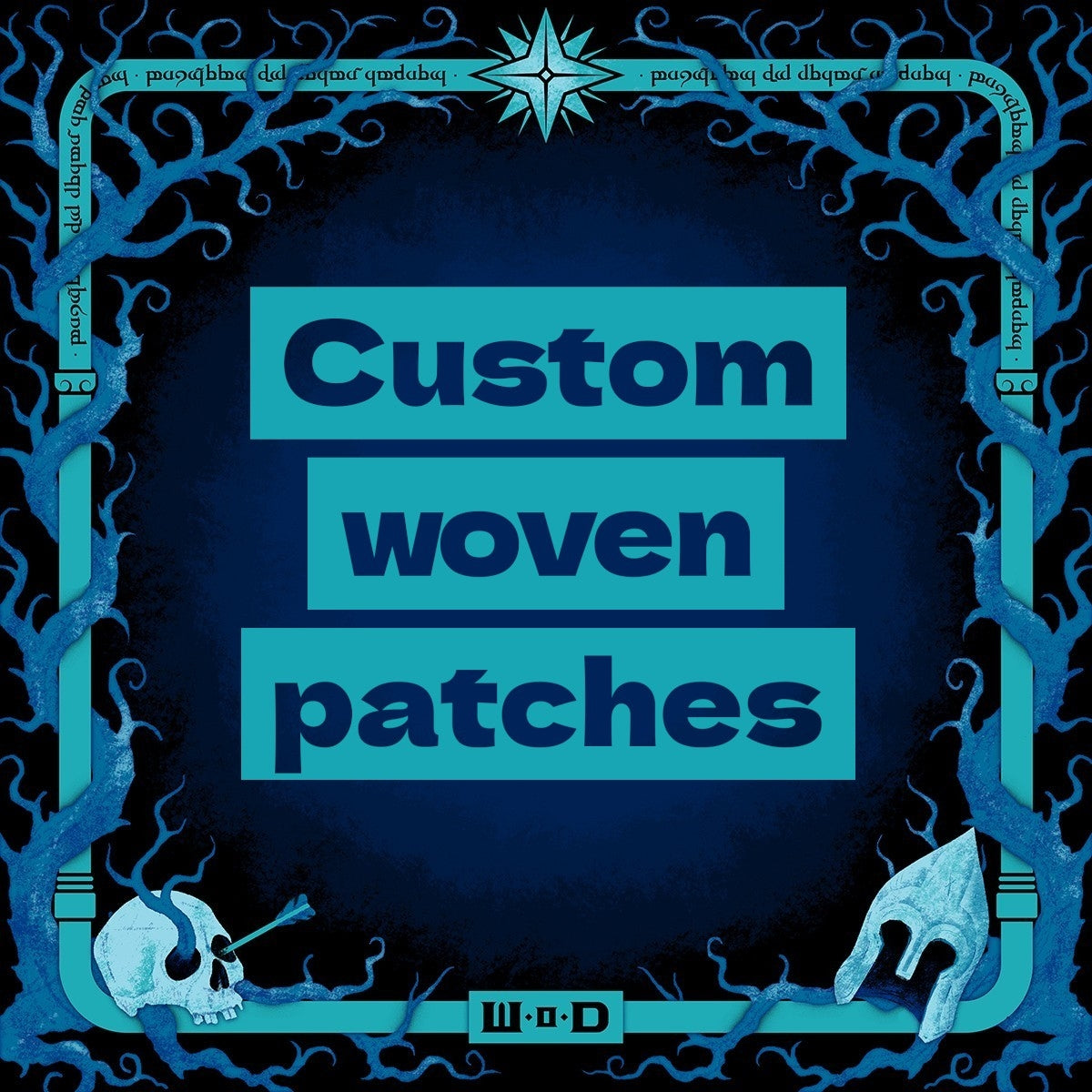 Custom patches and pins