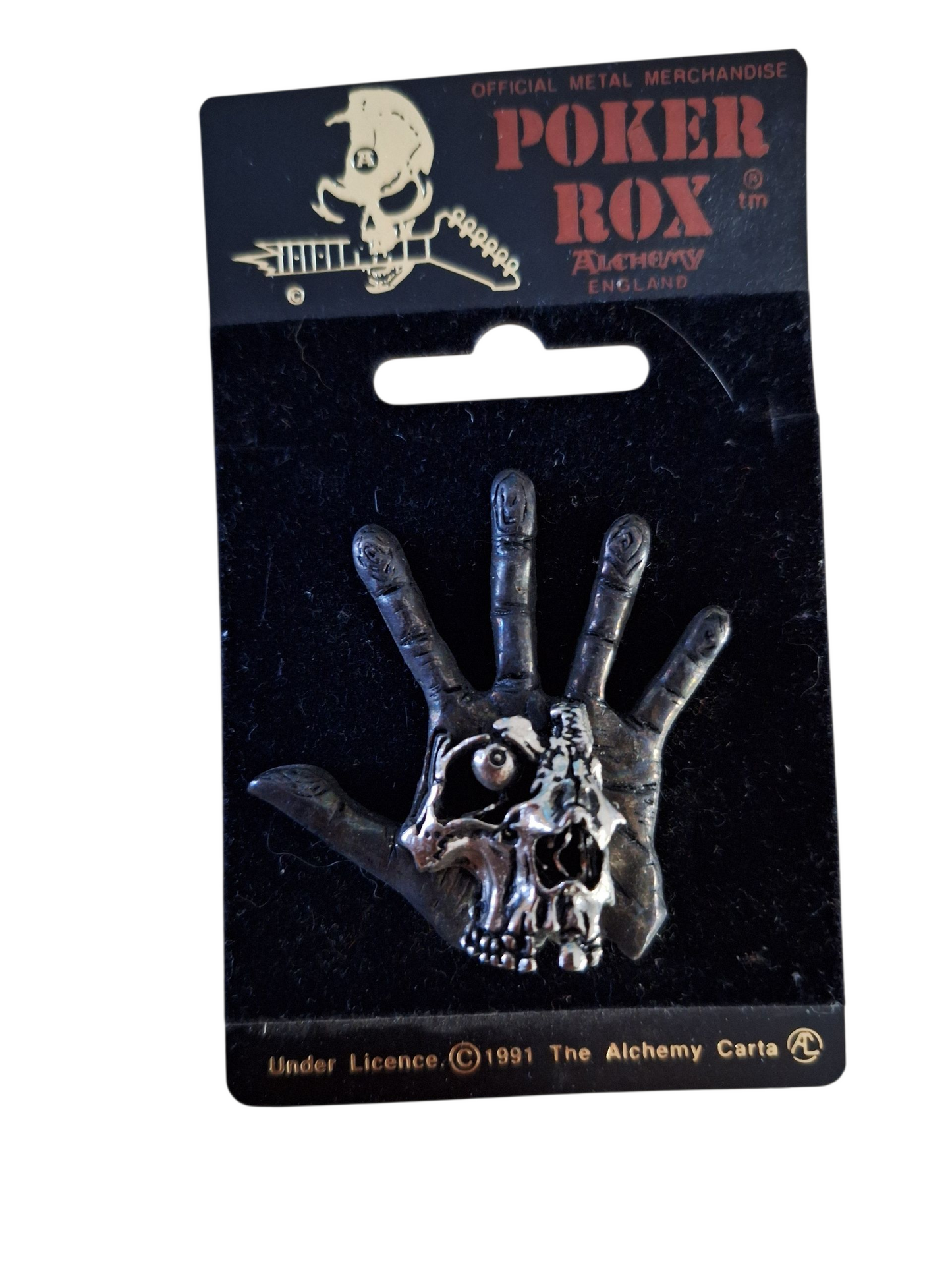 Pushead pin badge