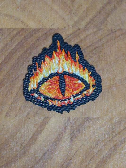 Sauron eye artwork mini patch