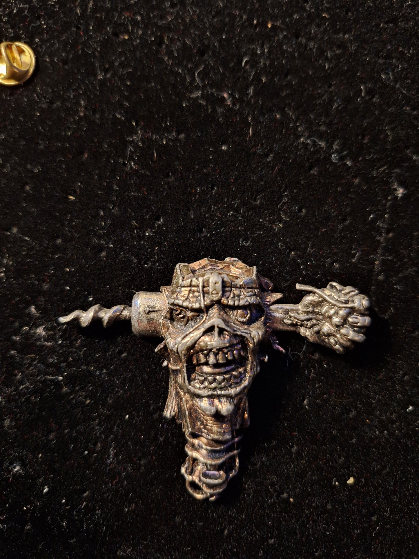 Iron maiden badge