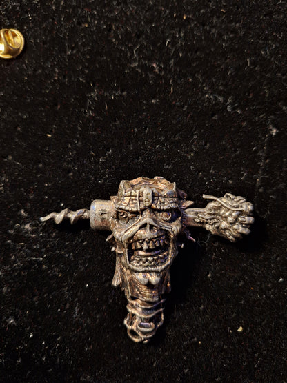 Iron maiden badge