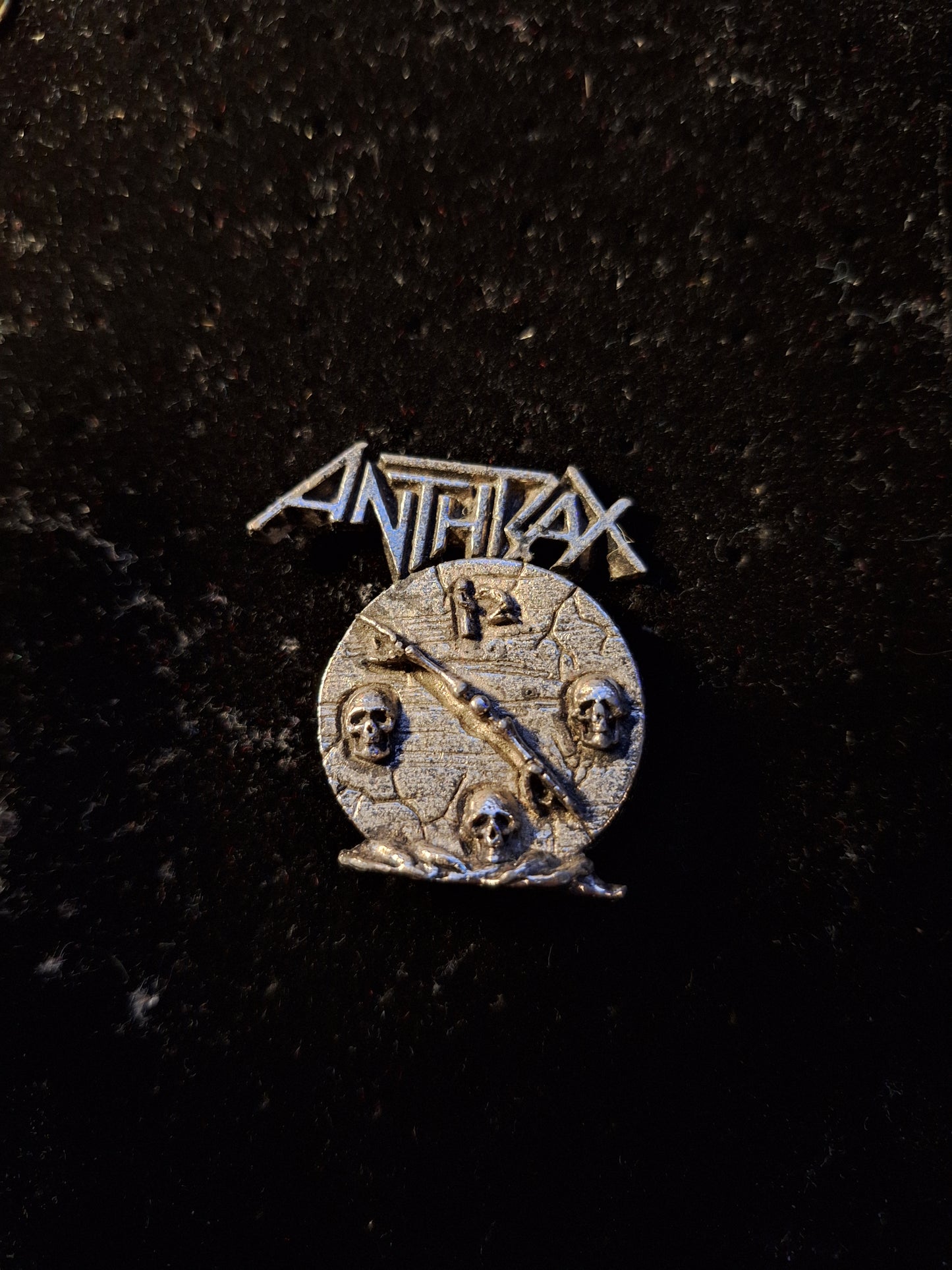 Anthrax badge