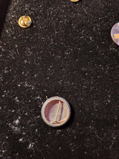 Iron maiden button 4