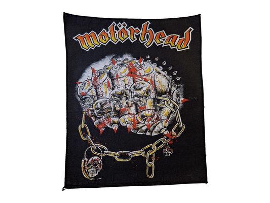 Motorhead iron fist backpatch