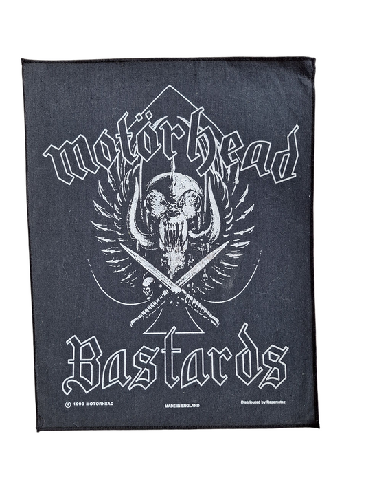 Motorhead bastards backpatch
