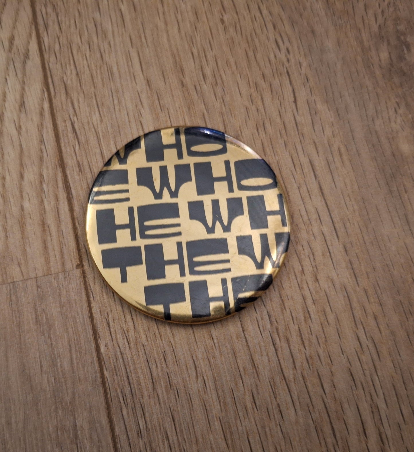 The Who button