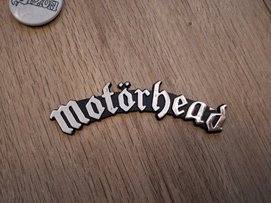 Motorhead plastic badge