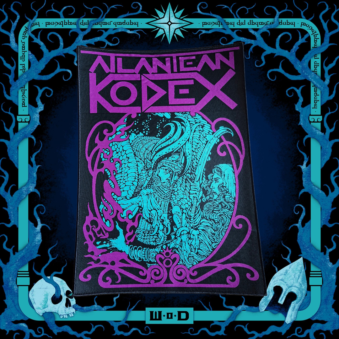 Atlantean Kodex x Karmazid backpatch