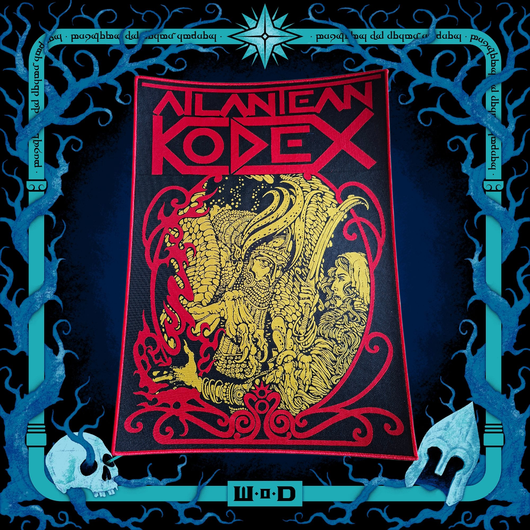 Atlantean Kodex x Karmazid backpatch