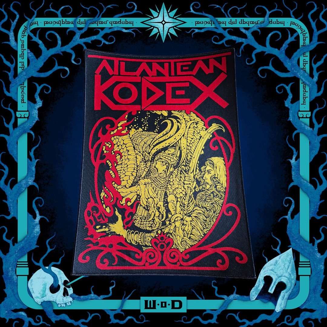 Atlantean Kodex x Karmazid backpatch