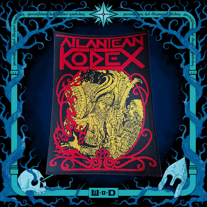 Atlantean Kodex x Karmazid backpatch