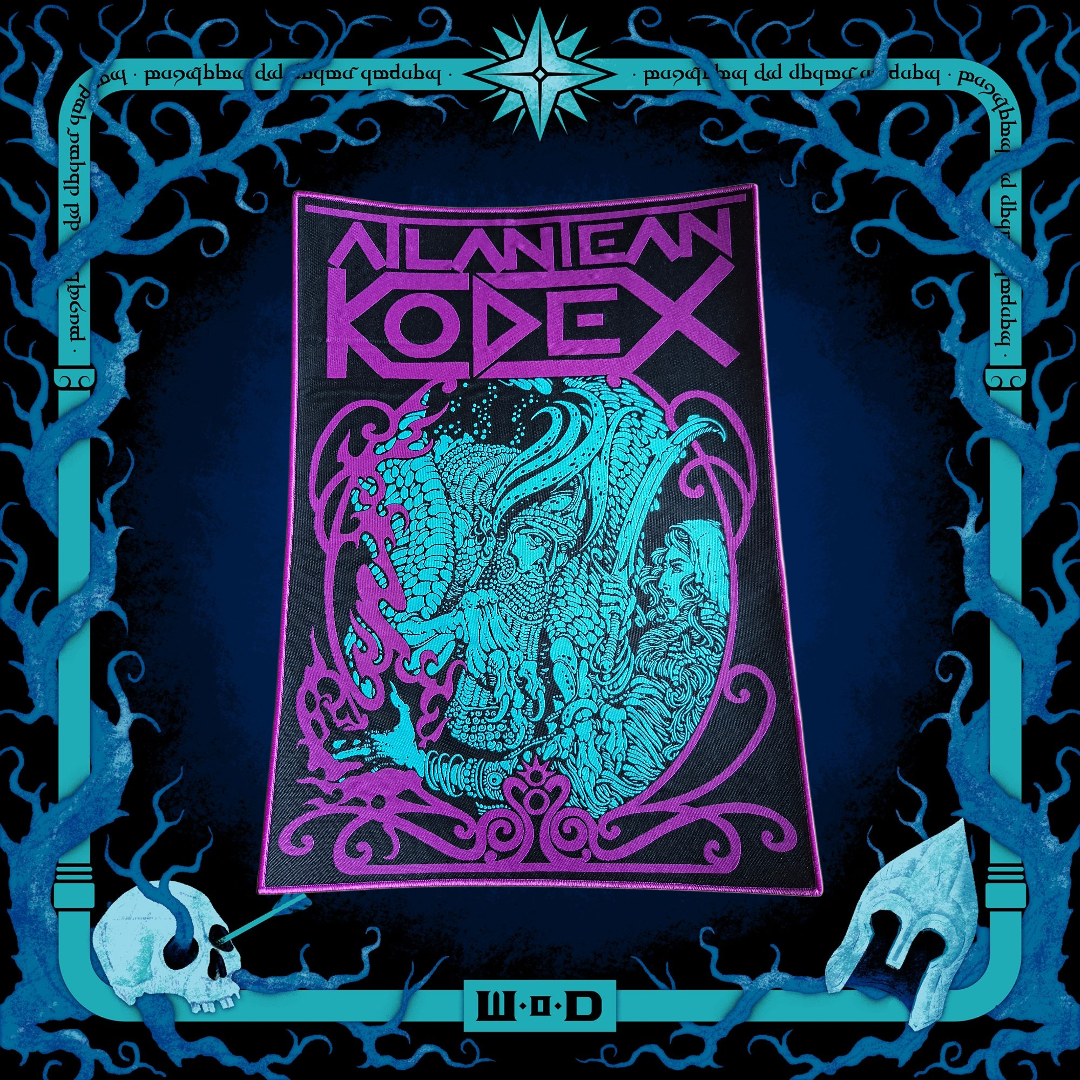 Atlantean Kodex x Karmazid backpatch