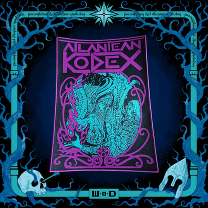 Atlantean Kodex x Karmazid backpatch