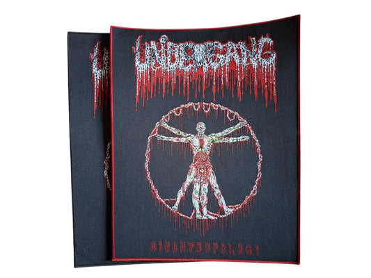 Undergang misantropologi backpatch