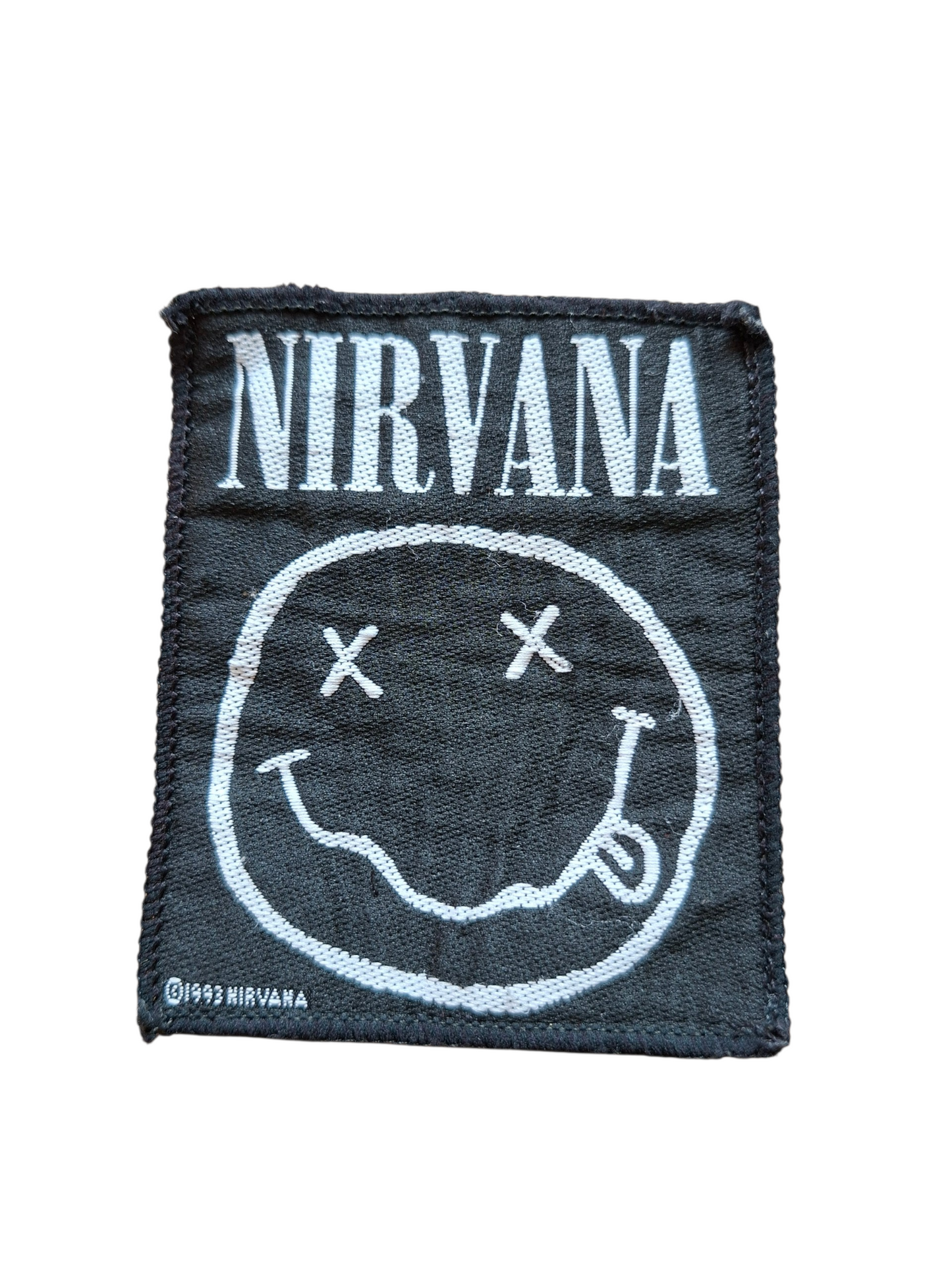 Nirvana smiley white