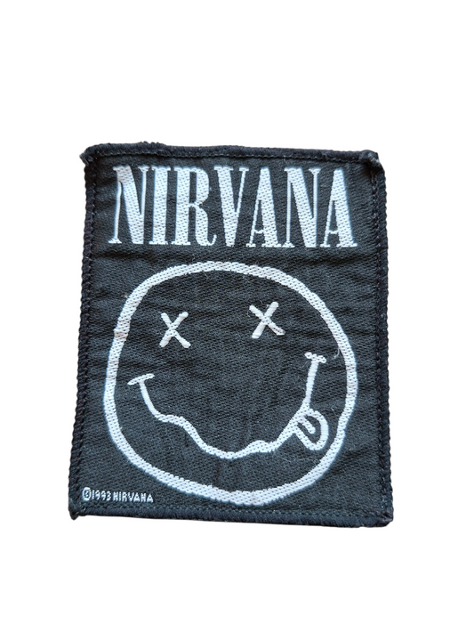 Nirvana smiley white