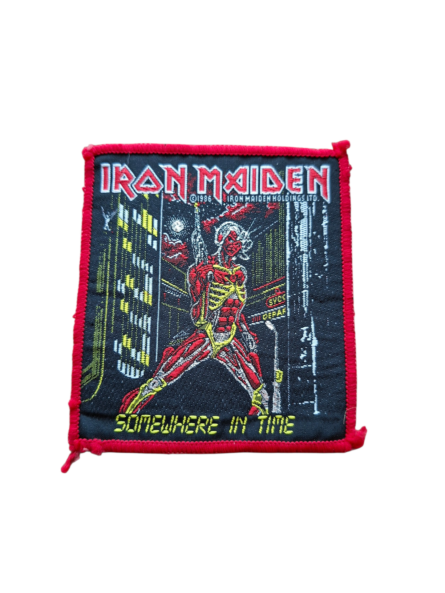 Iron maiden somewhere in time red
