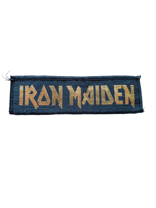 Iron maiden gold logo