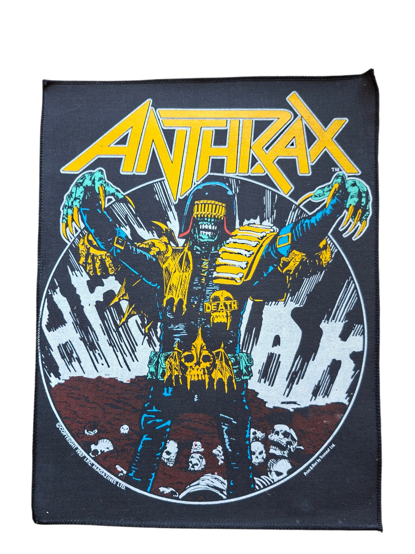Anthrax judge dredd