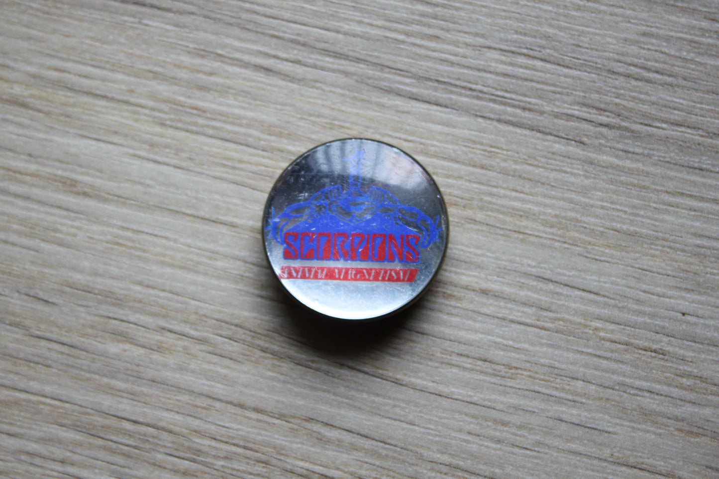 Scorpions mirror badge