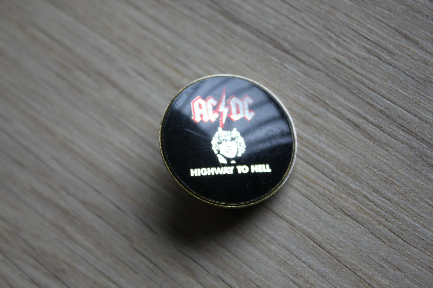 ACDC Highway to hell badge