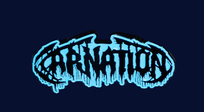Carnation logo pin
