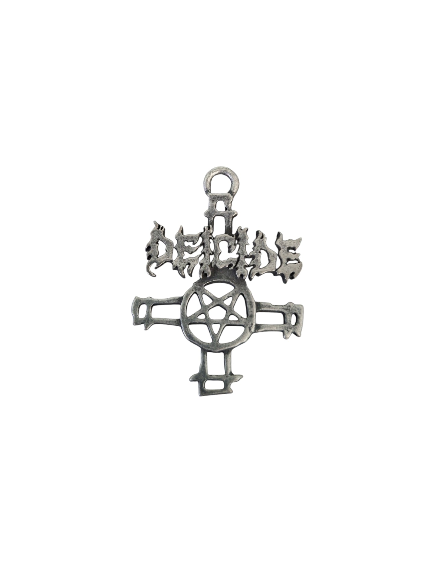 Deicide cross pendant